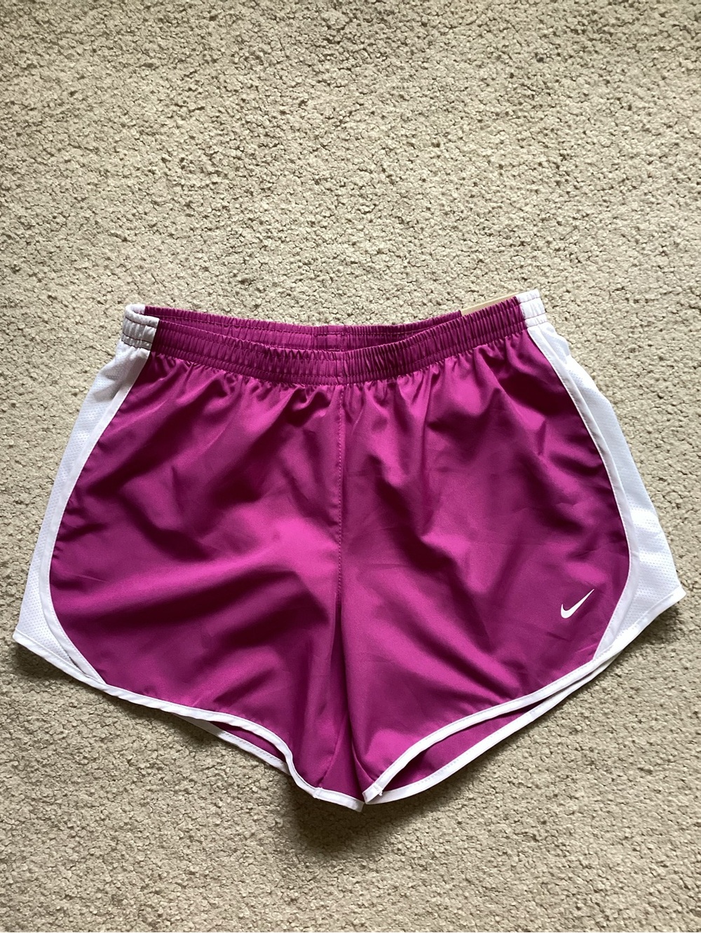 Nike Girl’s Purple Dri Fit Athletic Shorts Size XL
